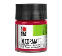 Marabu Decor Mate Color Rojo 50 ml