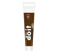 Marabu DO IT Craft Paint, 36 ml Cacao, acrílica semibrillante para Bricolaje, Manualidades y Hobbies, Pintura al Agua, Intemperie, Resistente a la luz, de Secado rápido, Vegana, 12760076161, Cocoa