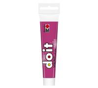 Marabu DO IT Craft Paint, 36 ml frambuesa, pintura acrílica semibrillante para bricolaje, manualidades y hobbies, pintura al agua, resistente a la intemperie, resistente a la luz, vegana, 12760076005