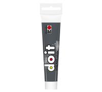 Marabu DO IT Craft Paint, 36 ml grafito, pintura acrílica semibrillante para bricolaje, manualidades y hobbies, pintura al agua, resistente a la intemperie, resistente a la luz, vegana, 12760076179
