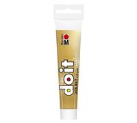 Marabu DO IT Craft Paint, 36 ml oro, pintura acrílica semibrillante para bricolaje, manualidades y hobbies, pintura al agua, resistente a la intemperie, resistente a la luz, vegana, 12760076084