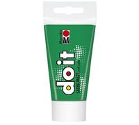 Marabu DO IT Craft Paint, 75 ml menta, pintura acrílica semibrillante para bricolaje, manualidades y hobbies, pintura al agua, resistente a la intemperie, resistente a la luz, vegana, 12760002153