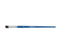 Marabu Forte, tamaño 12, Pelo sintético Fabricado con Madera certificada FSC, Pincel angulado para Superficies rugosas y técnicas de Relleno, 01890000012, Wood, Blue