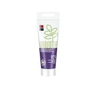 Marabu Green Line 14500050251 - Pintura alquídica violeta, 100 ml de pintura a base de agua, neutra en carbono, mate, resistente a la luz, resistente a la intemperie (después de 24 horas de secado),