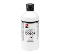 Marabu Pintura acrilica, blanco, 500 ml