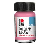 Marabu Pintura para porcelana y vidrio, 15 ml, rosa brillante