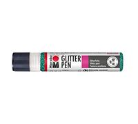 Marabu - Plantilla para Estarcido Maletero 25 ml-Glitter Gasolina, Pintor Marcador Pluma, Gasolina con Purpurina, 2,2 x 12,6 x 2,2 cm