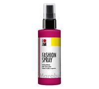 Marabu Raspberry - Pintura textil con pulverizador (100 ml), color Rosa (Raspberry)