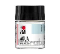 Marabu Seidenmattlack Aqua, seidenmatt, 50 ml, im Glas , color/modelo surtido
