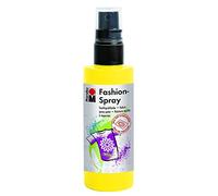 Marabu Sunshine Yellow - Pintura textil con pulverizador (100 ml), color amarillo