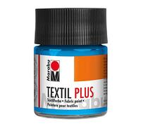 Marabu Textil Plus - Tarro de Pintura, Color Azul Claro, 50 ml