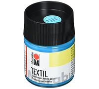 Marabu Textil Tarro 50 ml, Pintura para Tela, Caribbean, 5 x 5 x 7.7 cm