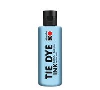 Marabu Tie Dye Ink Batik en Azul, 80 ml Agua, Vegana, Pintura Radiante para Tejidos claros con hasta un 20% de Fibras sintéticas, 17300004256, Pastel Blue