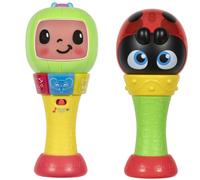 Maracas CoComelon Sing n Play con 3 modos de reproducci n: reproduce 6 canciones favoritas de los fans, aprende sonidos y colores de animales, se
