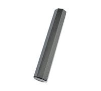 Maracas de lata aluminio octagonal para percusión manual instrumento acompañamiento musical sonido agudo claro brillante más fácil controlar que las tradicionales redondas perfecto principiantes y pro