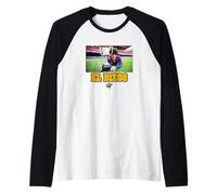Maradona Copa Barcelona Camiseta Manga Raglan