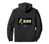 Maradona D10S Neón Sudadera con Capucha