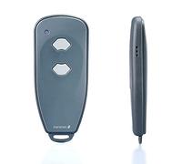 Marantec 122419 Mando a Distancia de 2 Canales, abridor Puertas de Garaje, Gris
