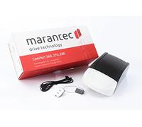 Marantec Comfort 280 - Accionamiento para puerta de garaje (incluye 1 transmisor, accionamiento eléctrico para puertas de garaje, puertas seccionales y batientes), color negro