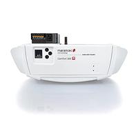 Marantec Comfort 360 - Accionamiento para puerta de garaje (incluye 2 transmisores manuales, accionamiento eléctrico para puertas de garaje, puertas seccionales y batientes), color blanco