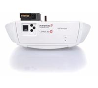 Marantec Comfort 360 - Accionamiento para puerta de garaje (incluye 2 transmisores manuales, accionamiento eléctrico para puertas de garaje, puertas seccionales y batientes), color blanco