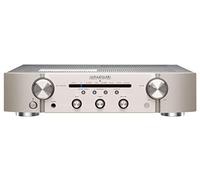 Marantz PM6007 - Amplificador integrado con conectividad digital, analógica coaxial y entrada óptica, 2 x 45 W, DAC, convertidor digital-analógico para entrada digital - plata/oro
