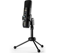 Marantz Professional MPM-4000U - Micrófono de condensador USB con mezclador y toma de auriculares para pódcasts, streaming, juegos, YouTube