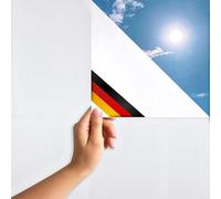 MARAPON® Lámina de vidrio opaca para ventana, 1,05 x 4 m, incluye libro electrónico y vídeo instrucciones (idioma español no garantizado), lámina adhesiva para ventana, protección visual, cocina, baño