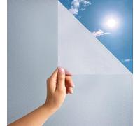 MARAPON ® Lámina estática para Ventanas, autoadhesiva, Opaca, 0,90 x 20 m, Incluye Libro electrónico con Consejos Profesionales, lámina de privacidad para Ventana con protección UV, lámina de Vidrio