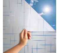 MARAPON® Vinilo Opaco para Ventanas con Diseño Estrellas [30x200 cm] - Incluye Libro Electrónico con Consejos - con Adhesión Estática - para Privacidad Baño