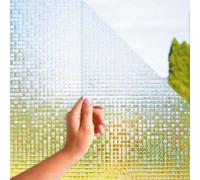 MARAPON Vinilo para Ventanas Mosaico 0,90x2 m Adhesión Estática Sin Pegamento Pegatina Decorativa de Mosaico Privacidad Ventana Protección UV