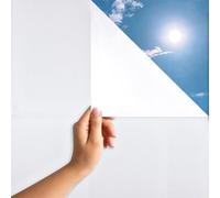 MARAPON Vinilo Translucido para Ventanas Efecto Cristal Esmerilado 0,30x20 m Adhesión Estática Sin Pegamento Lámina Privacidad Protección UV Baño y Oficina
