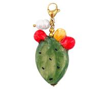 MARARDI Charm Mujer [Figo da Ind] Italianos Cerámica de Caltagirona - Handmade Joyería Italiana para Colgar en Collares y Pulseras Original Elegante para Diario y Ocasiones Especiales