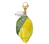 MARARDI Charm Mujer [Limone] Italianos Cerámica de Caltagirona - Handmade Joyería Italiana para Colgar en Collares y Pulseras Original Elegante para Diario y Ocasiones Especiales