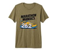 Marathon 26.2 Running Miles Quote Runner Humor Club Camiseta Premium