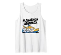 Marathon 26.2 Running Miles Quote Runner Humor Club Camiseta sin Mangas