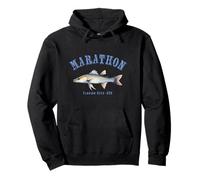 Marathon Florida Keys - Diseño de pesca Sudadera con Capucha