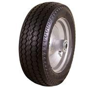 Marathon Neumático utilitario multiusos sin pinchazos de 4.10/3.5-4 pulgadas, cubo centrado de 4 pulgadas, rodamientos de 3/4 pulgadas