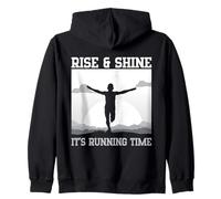 Marathon Runner Rise & Shine Running Sudadera con Capucha