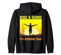 Marathon Runner Rise & Shine Running Sudadera con Capucha