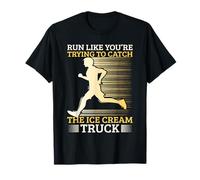 Marathon Runner Trying To Catch The Ice Cream Truck Running Camiseta