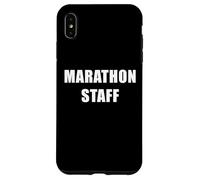Marathon Staff - Endurance Running & Volunteer Uniform Carcasa para iPhone XS MAX