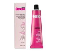 MarathonSeller Glossco, Coloración Permanente en Crema con Aceite de Argán, Rosa Mosqueta e Hidrolizado de Proteínas Vegetales, Uso Profesional, Fácil Aplicación, 100 ml (Marrón Nuez (8.73))