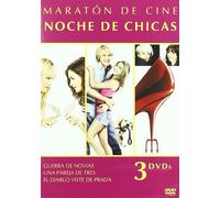 Maraton De Cine- Noche De Chicas 2:Guerra De Novias/ Una Pareja De Tres/ El Diablo Viste De Prada [DVD]