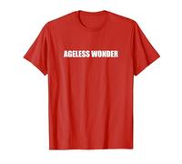 Maravilla sin Edad Camiseta, Hombre, Rojo, L
