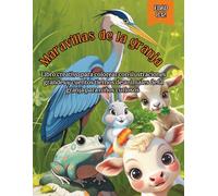 Maravillas de la granja: Libro creativo para colorear con ilustraciones grandes y cuentos tiernos de animales de la granja para niños curiosos