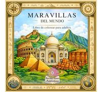 Maravillas del Mundo: Libro de colorear para adultos: Un viaje relajante por maravillas antiguas, prodigios naturales y grandes obras de la ingeniería