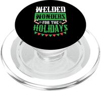 Maravillas soldadas para las fiestas Soldador Soldadura Navidad PopSockets PopGrip para MagSafe