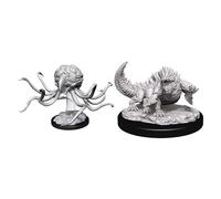 Maravillosas miniaturas de D&D Nolzur: Grell y Basilisk