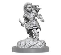 Maravillosas miniaturas de Nolzur para D&D de WizKids: P cara halfling femenina